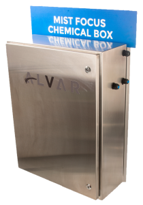 Chemical Box Transparent without stand A painted